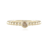 Gouden ring met een I3 Champagne Diamant (de Melo)