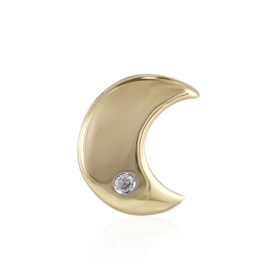 Gouden hanger met een Diamant SI1 (G) (Annette)