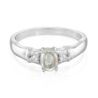 Zilveren ring met een Paraiba toermalijn