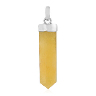 Zilveren hanger met een Gele Aventurijn