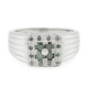 Zilveren herenring met Fancy diamanten