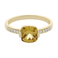 Gouden ring met een Vibhor Zirkoon