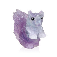 Figuur met een meerkleurige fluoriet