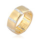 Zilveren ring met zirkonen (de Melo)