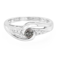 Zilveren ring met een Kleurwissel Saffier