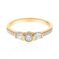 Gouden ring met een I1 (H) Diamant (CIRARI)