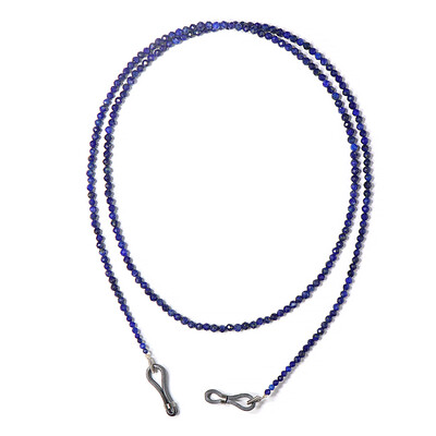 Zilveren accessoire met lapis lazulistenen