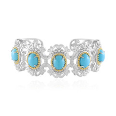 Zilveren armband met Sleeping Beauty Turkooisen (Dallas Prince Designs)