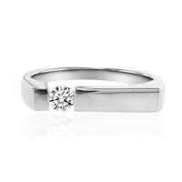 Gouden ring met een VS2 (G) Diamant (adamantes [!])