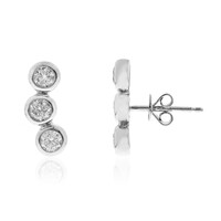 Gouden oorbellen met I1 (H) Diamanten (CIRARI)