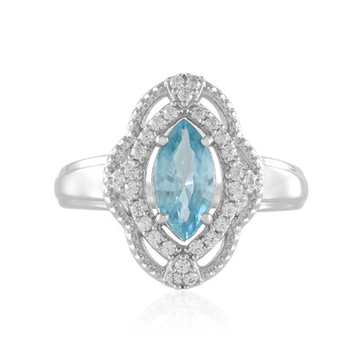 Zilveren ring met een Ratanakiri zirkoon