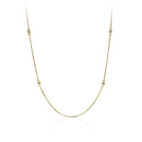 Gouden halsketting met SI2 (H) Diamanten (CIRARI)