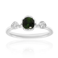 Gouden ring met een groene toermalijn (CIRARI)