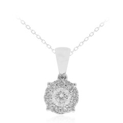 Gouden halsketting met een VS diamant (CIRARI)