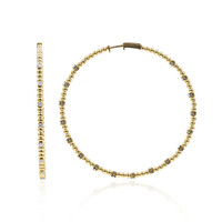 Gouden oorbellen met I1 (H) Diamanten (CIRARI)