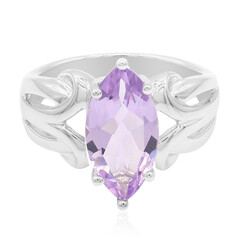Zilveren ring met een lavendel amethist