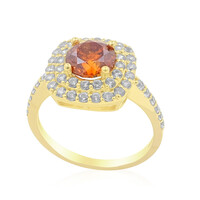 Gouden ring met een sfaleriet