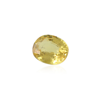 Edelsteen met een Gele Ceylon saffier 0,483 ct