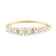 Zilveren armband met witte topaasstenen