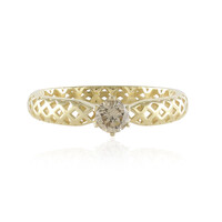 Gouden ring met een I2 Champagne Diamant (Ornaments by de Melo)