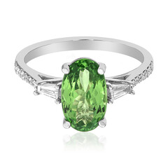 Gouden ring met een AAA tsavoriet (CIRARI)