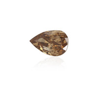Edelsteen met een VS2 bruine diamant 0,22 ct