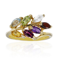 Zilveren ring met een amethist