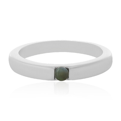 Zilveren ring met een alexandriet