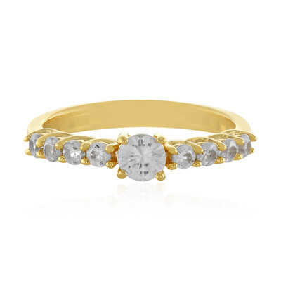 Zilveren ring met een zirkoon