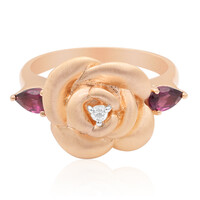 Zilveren ring met rhodolieten (Remy Rotenier)