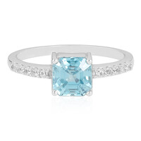 Zilveren ring met een Ratanakiri zirkoon