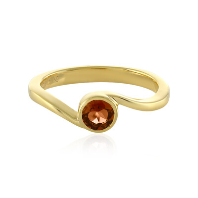 Zilveren ring met een Oranje Toermalijn