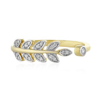 Gouden ring met een Loepzuivere (F) Diamant (LUCENT DIAMONDS)
