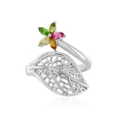Zilveren ring met toermalijnen (SAELOCANA)