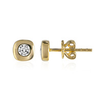 Gouden oorbellen met Diamanten SI1 (G)