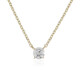 Gouden halsketting met een IF (G) Diamant (de Melo)