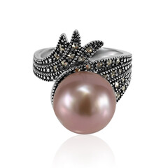 Zilveren ring met een Ming Parel (TPC)