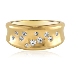 Gouden ring met Diamanten SI1 (G)