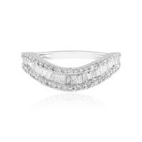 Gouden ring met SI1 (H) Diamanten