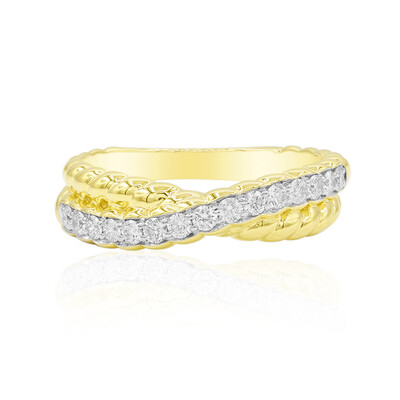 Gouden ring met IF Diamanten (D) (Annette)