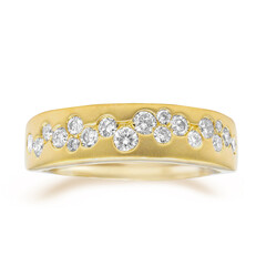 Gouden ring met een I1 (H) Diamant (CIRARI)