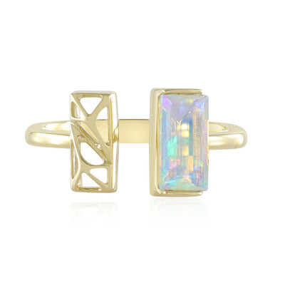 Gouden ring met een AAA Welo-opaal (Ornaments by de Melo)
