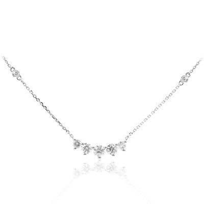 Gouden halsketting met een I1 (H) Diamant (CIRARI)