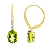 Gouden oorbellen met Dashine Peridoten (CIRARI)