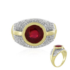 Gouden ring met een Madagaskar Robijn (de Melo)