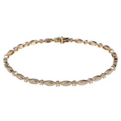 Gouden armband met Diamanten SI2 (G)
