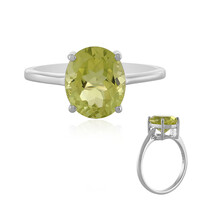Zilveren ring met een Limoen Kwarts