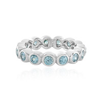 Zilveren ring met Ratanakiri zirkonen