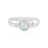 Zilveren ring met een Welo-opaal