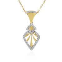 Gouden halsketting met Loepzuivere (F) Diamanten (LUCENT DIAMONDS)